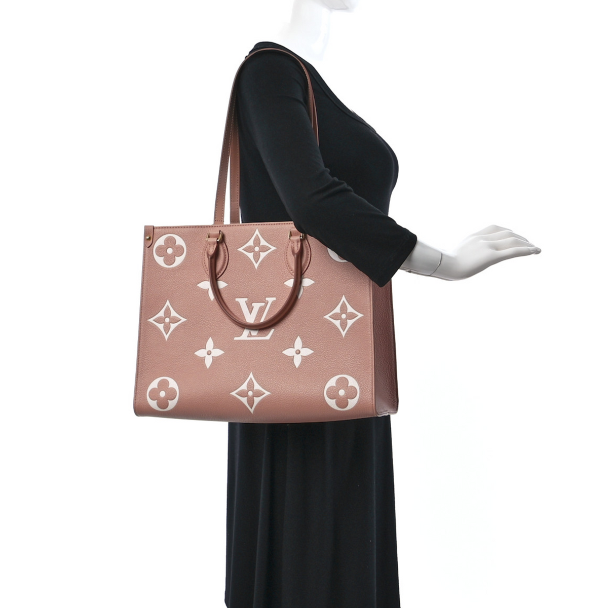 Louis Vuitton OnTheGo GM Tote Bag - Rose Trianon / Creme