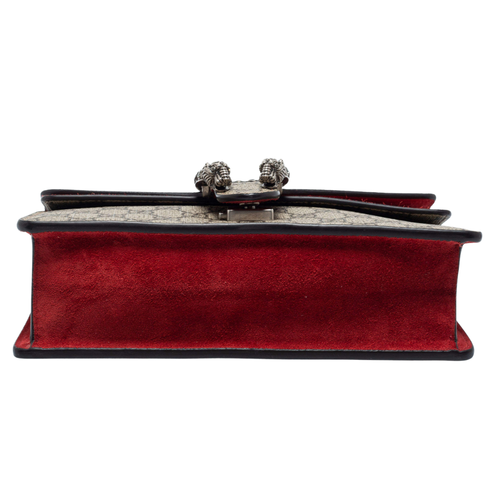 Gucci Dionysus Small Shoulder Chain Bag – Beige