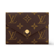 Louis Vuitton Victorine Monogram Canvas Wallet - Brown