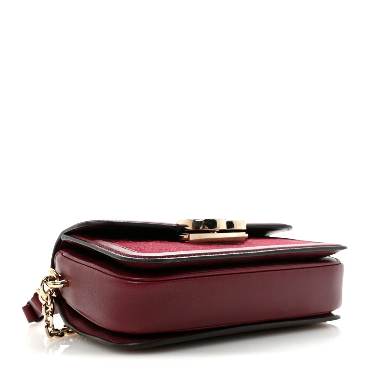 Gucci GG GO Small Shoulder Bag – Bordeaux