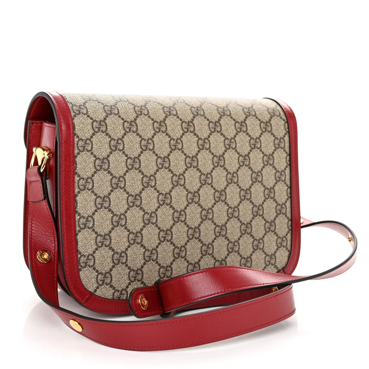 Gucci Horsebit 1955 Small Shoulder Bag - Red