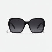 Chanel Women Logo Square Black Sunglasses