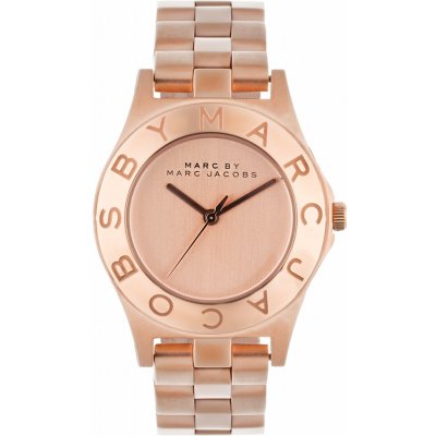 Marc Jacobs Blade Rose Gold Dial Rose Gold Steel Strap Watch for Women - MBM3127