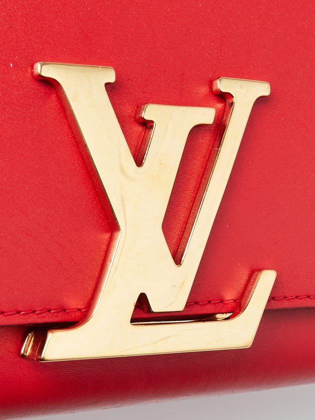 Louis Vuitton Pochette Louise Clutch - Red