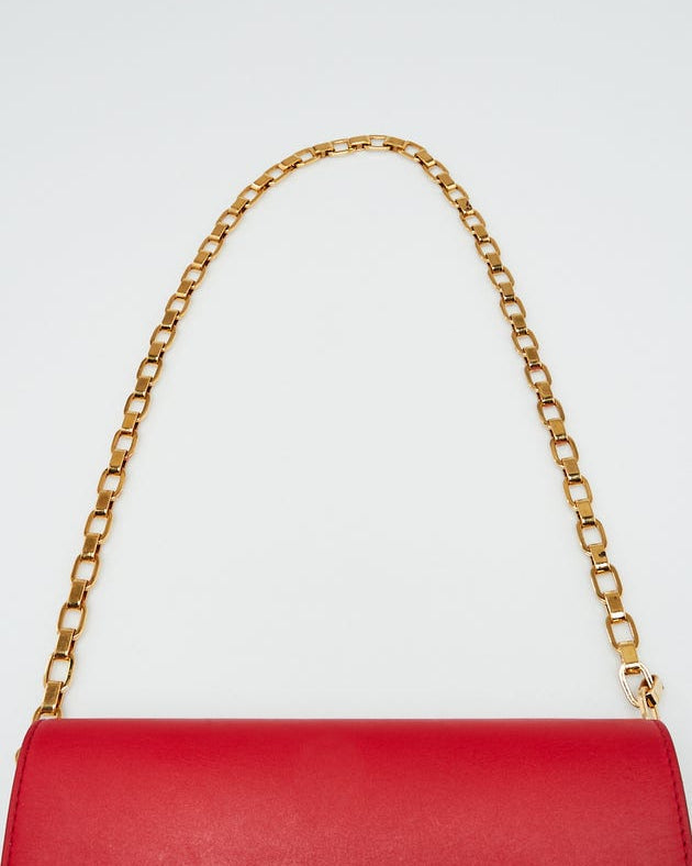 Louis Vuitton Pochette Louise Clutch - Red