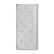Louis Vuitton Monogram Taigarama Brazza Wallet - White