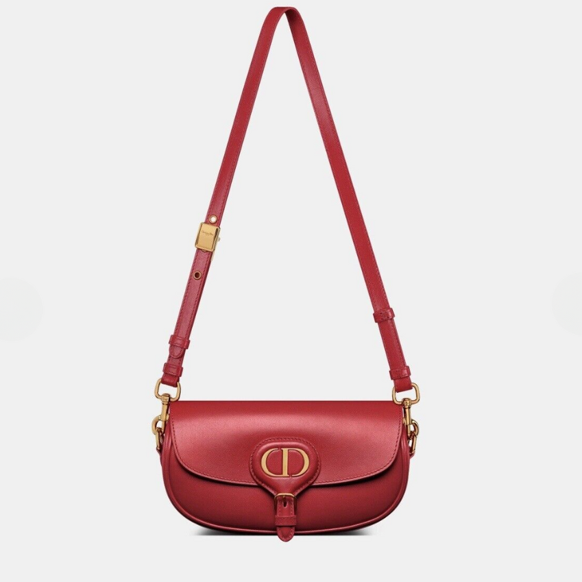 Dior Bobby East West Bag - Red Bricks
