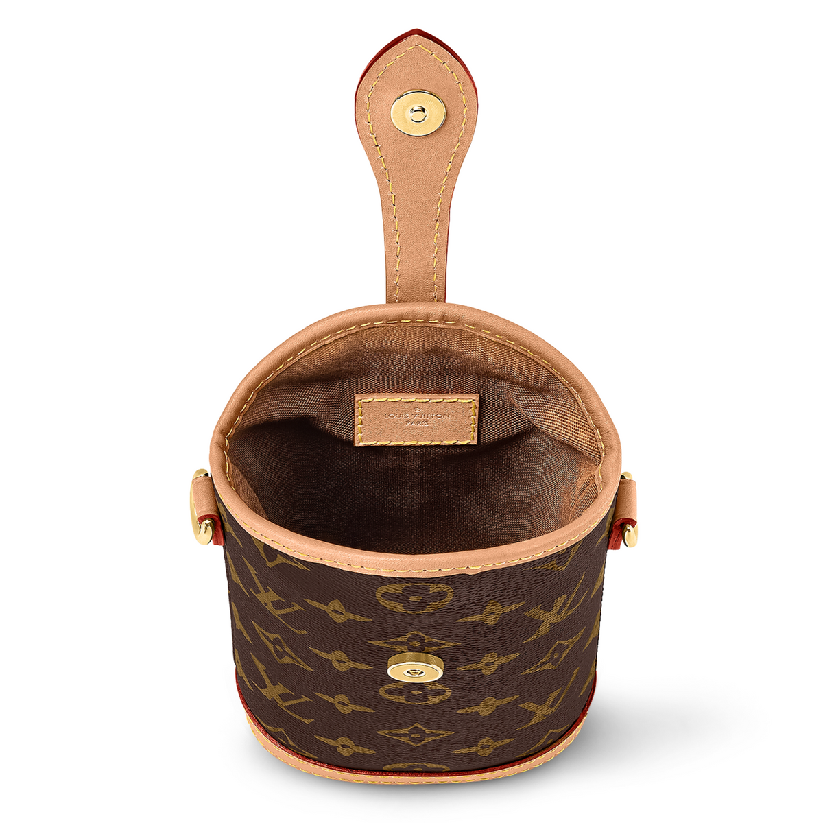 Louis Vuitton Fold Me Pouch Shoulder Bag - Chocolate Brown
