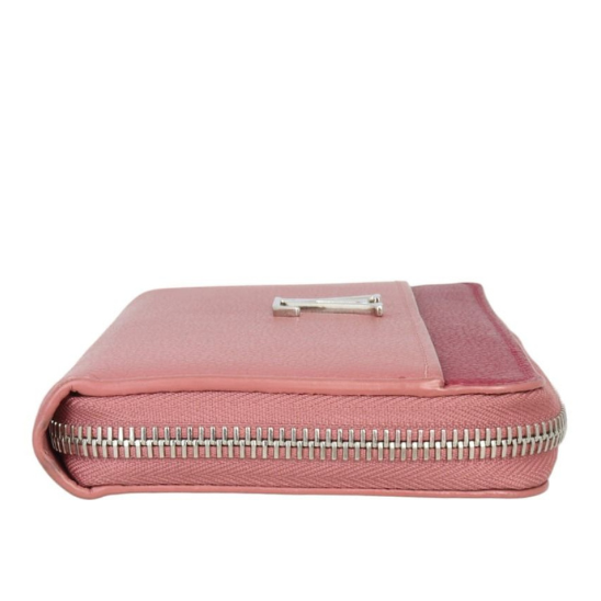 Louis Vuitton Zippy Lock Me Long Wallet - Pink