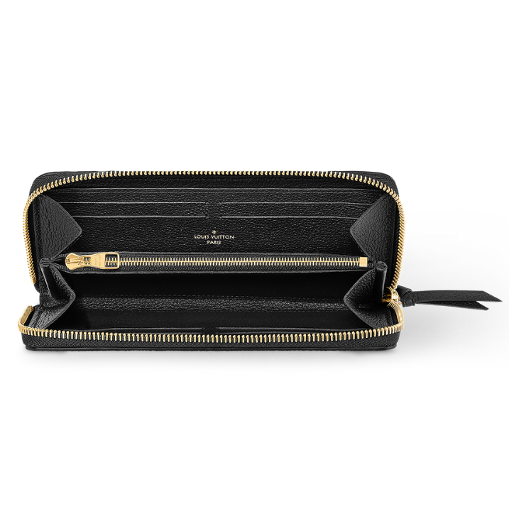 Louis Vuitton Monogram Clémence Wallet - Black