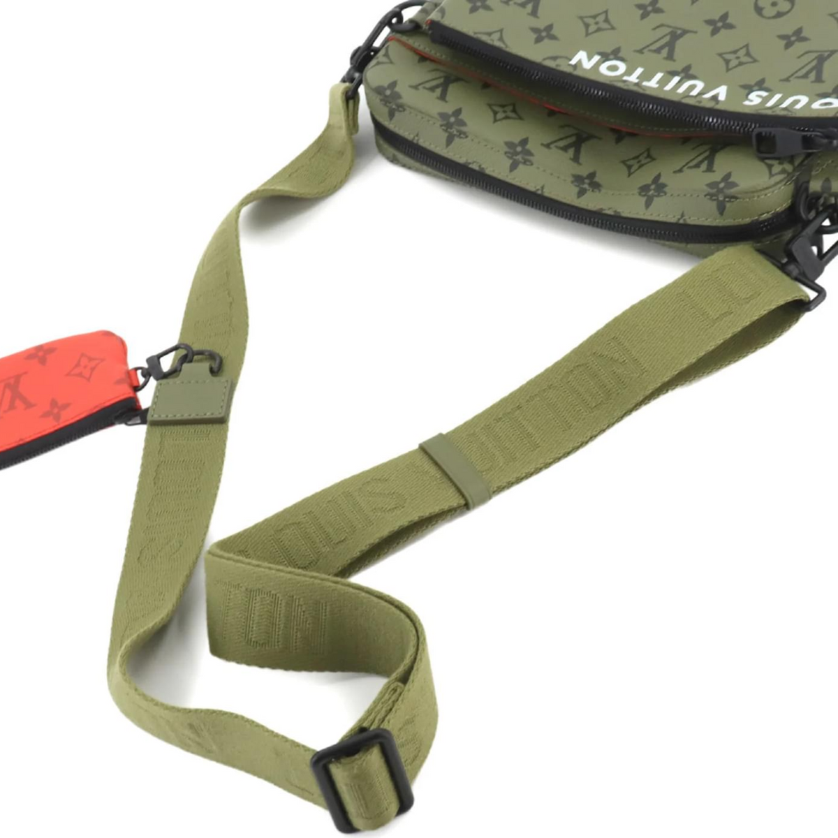 Louis Vuittonv Trio Messenger Shoulder Bag - Green