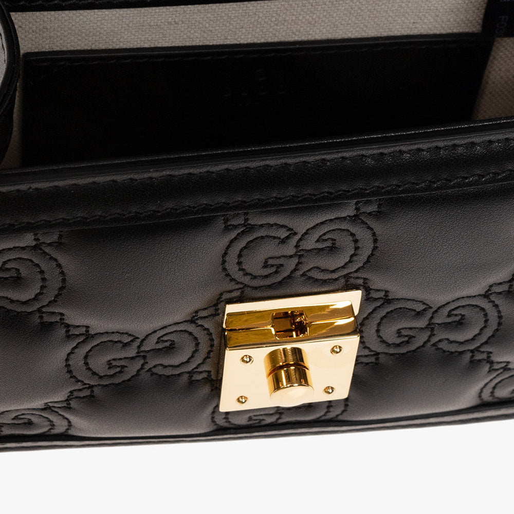 Gucci Ophidia Mini Shoulder Bag - Black