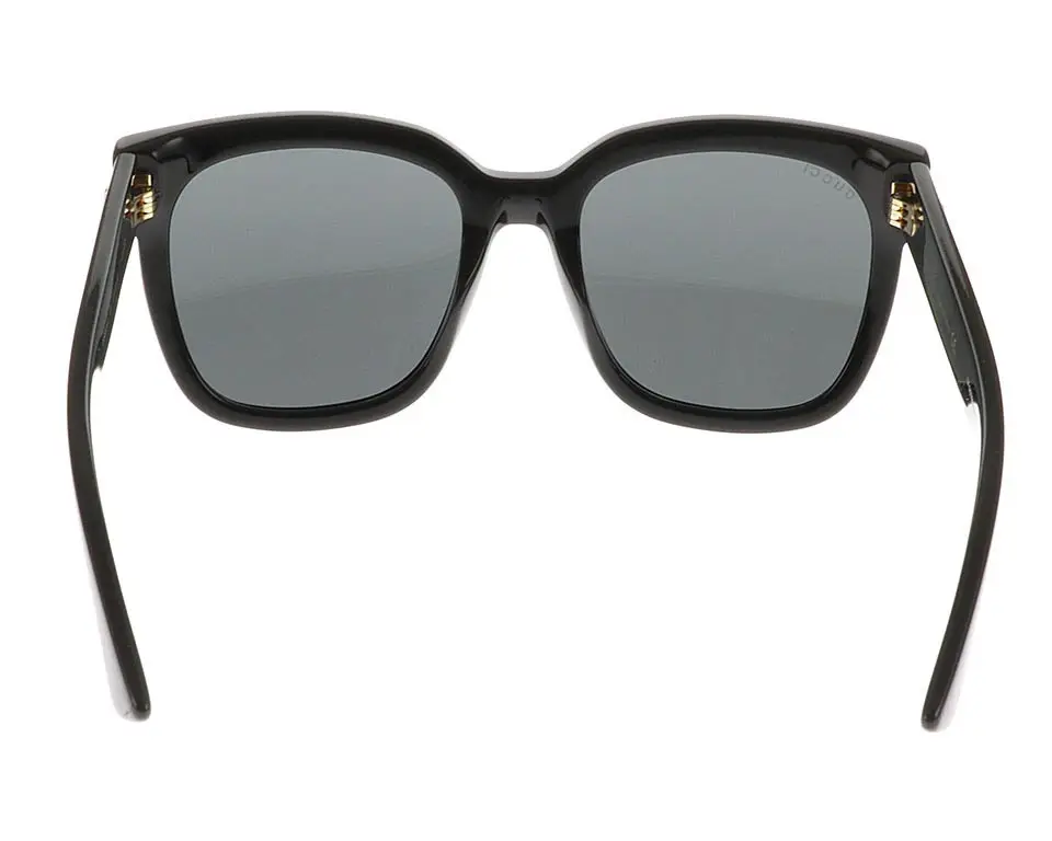 Gucci GG0034S Rectangular Frame Black Sunglasses