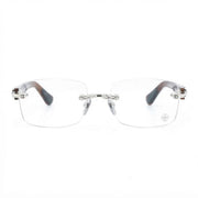 Chrome Hearts Deep II Brown / Silver Glasses