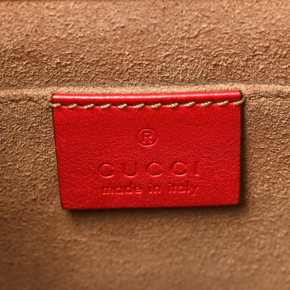 Gucci Padlock Small Shoulder Bag – Red