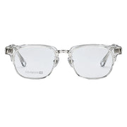 Chrome Hearts Titanium Semi-Rimless Crystal Frames Optical Glasses