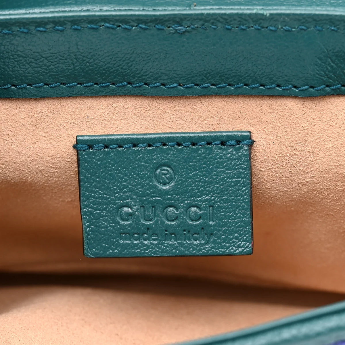 Gucci GG Marmont Medium Shoulder Bag - Blue