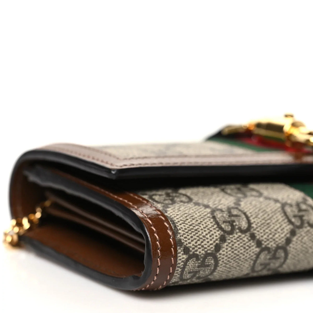 Gucci Jackie 1961 Small Chain Wallet – Beige