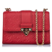 Louis Vuitton Monogram Empreinte Saint Sulpice PM Handbag - Cherry