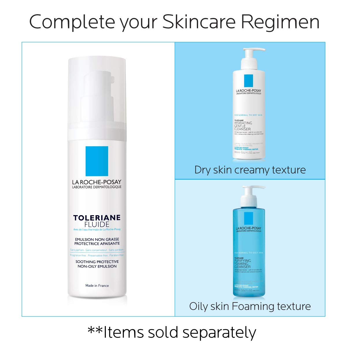 La Roche Posay Toleriane Sensitive Cream Hydrating Moisturizer