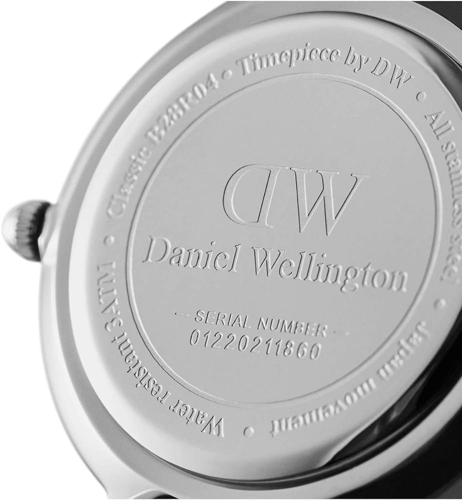 Daniel Wellington Petite Bondi White Dial White Leather Strap Watch For Women - DW00100250