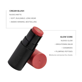 Nudestix Nudies Matte+ Glow Core All Over Face Blush - Sunset Gold