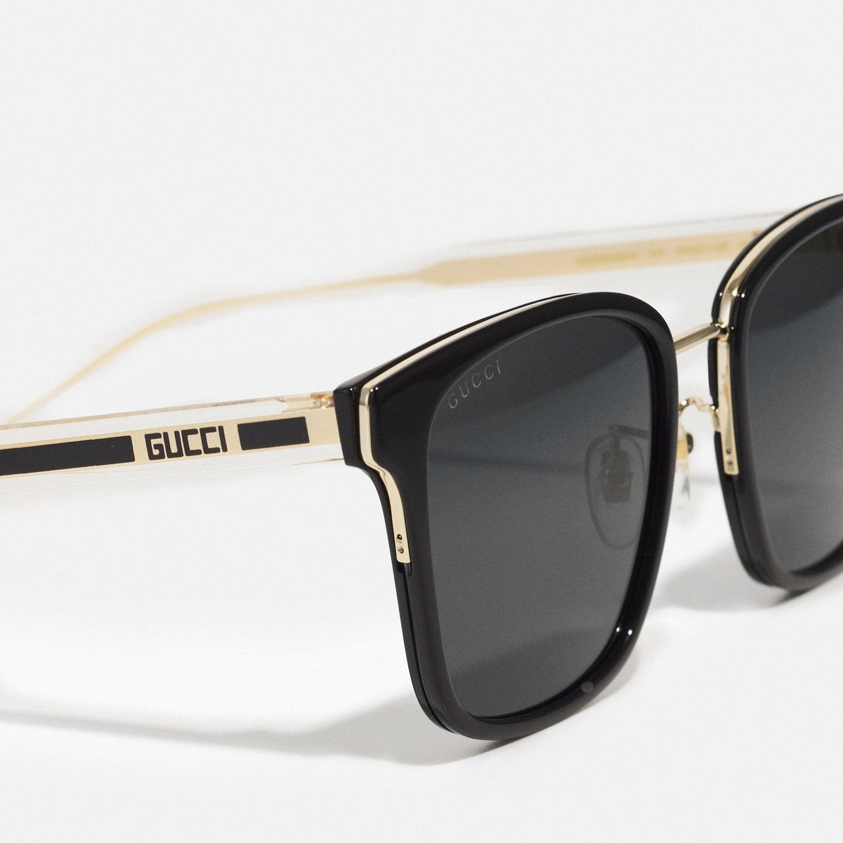 Gucci GG0563SK Square Frame Black Sunglasses