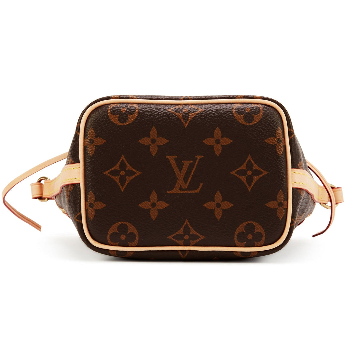 Louis Vuitton Monogram Canvas Nano Noe Bucket Bag - Dark Brown