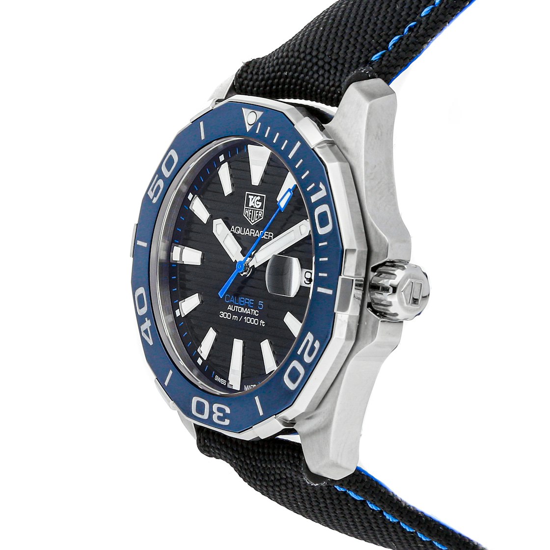 Tag Heuer Aquaracer Blue Dial Watch for Men - WAY211B.FC6363