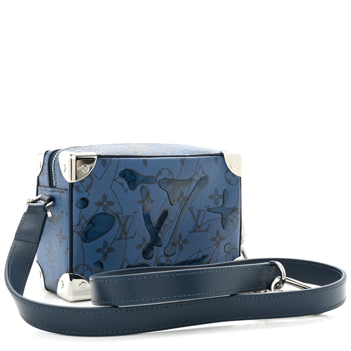 Louis Vuitton Mini Soft Trunk Shoulder Bag - Abyss Blue