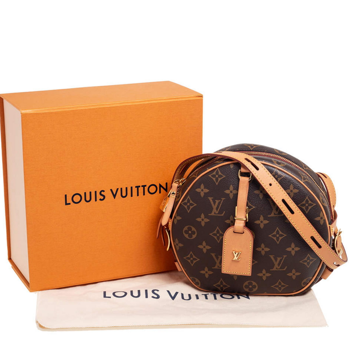 Louis Vuitton Boite Chapeau Souple MM Shoulder Bag - Brown