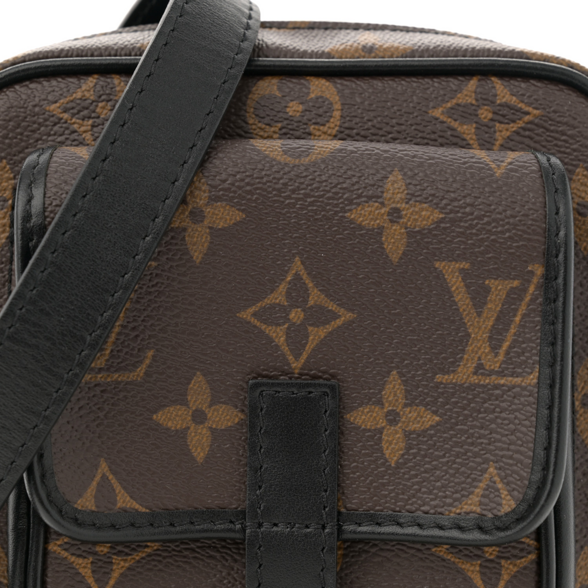 Louis Vuitton Macassar Christopher Wearable Wallet - Brown