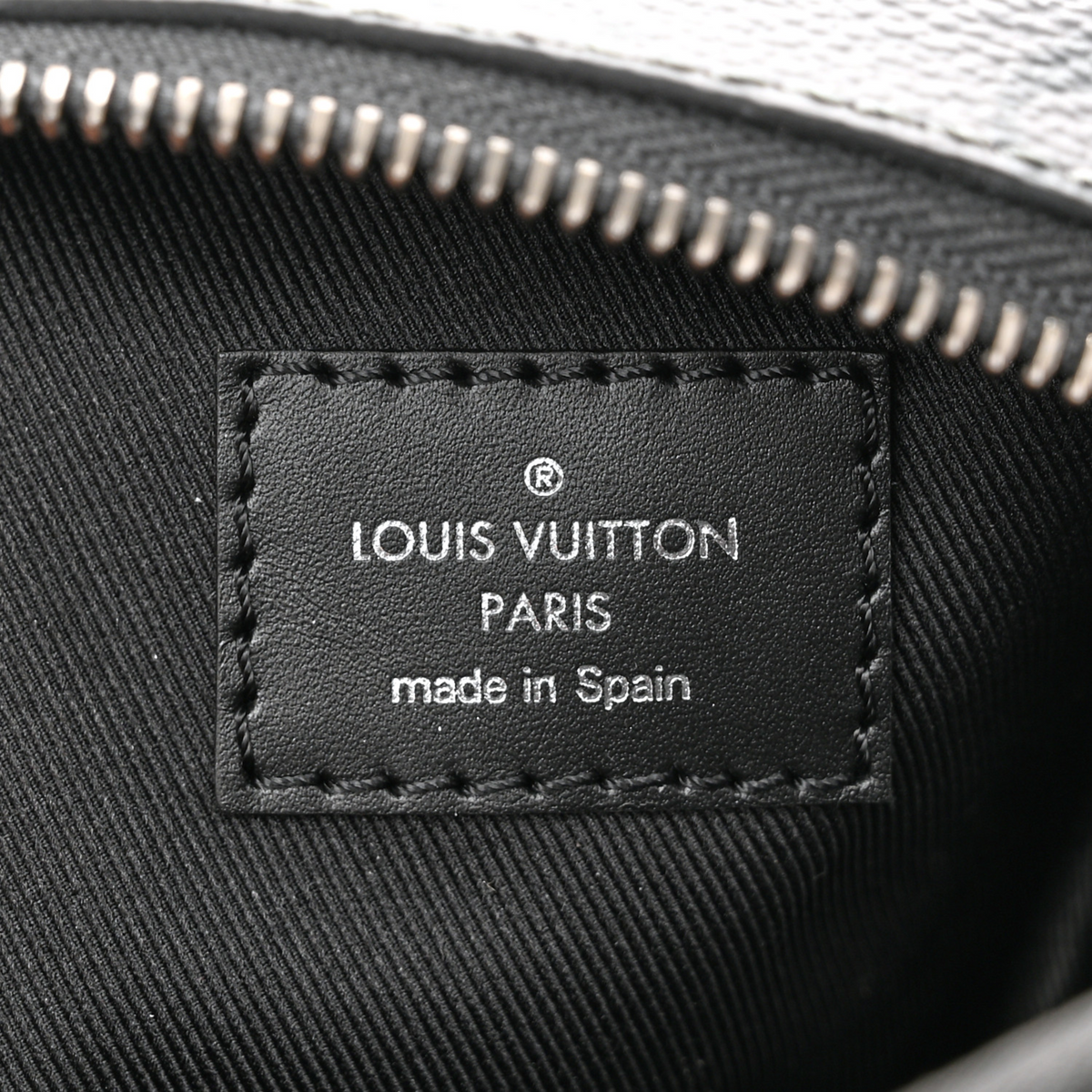 Louis Vuitton Double Phone Pouch Eclipse NM - Black and Grey
