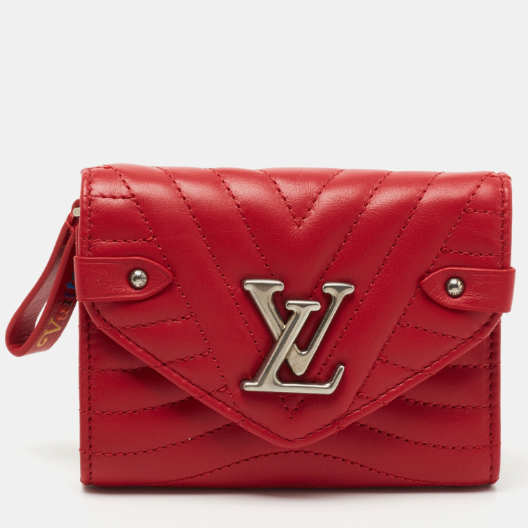 Louis Vuitton New Wave Compact Wallet - Red
