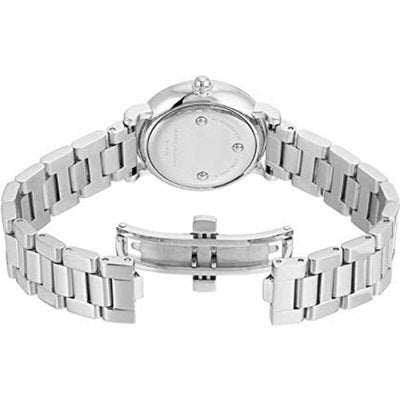 Marc Jacobs Roxy Pink Dial Silver Steel Strap Watch for Women - MJ3528