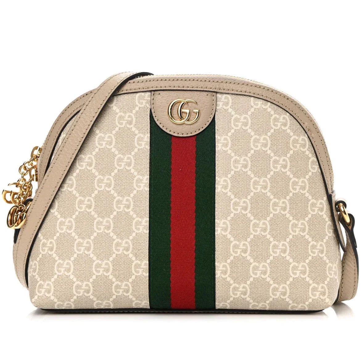 Gucci Ophidia Small Shoulder Bag - Mystic White