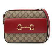 Gucci Horsebit 1955 Crossbody Bag – Red