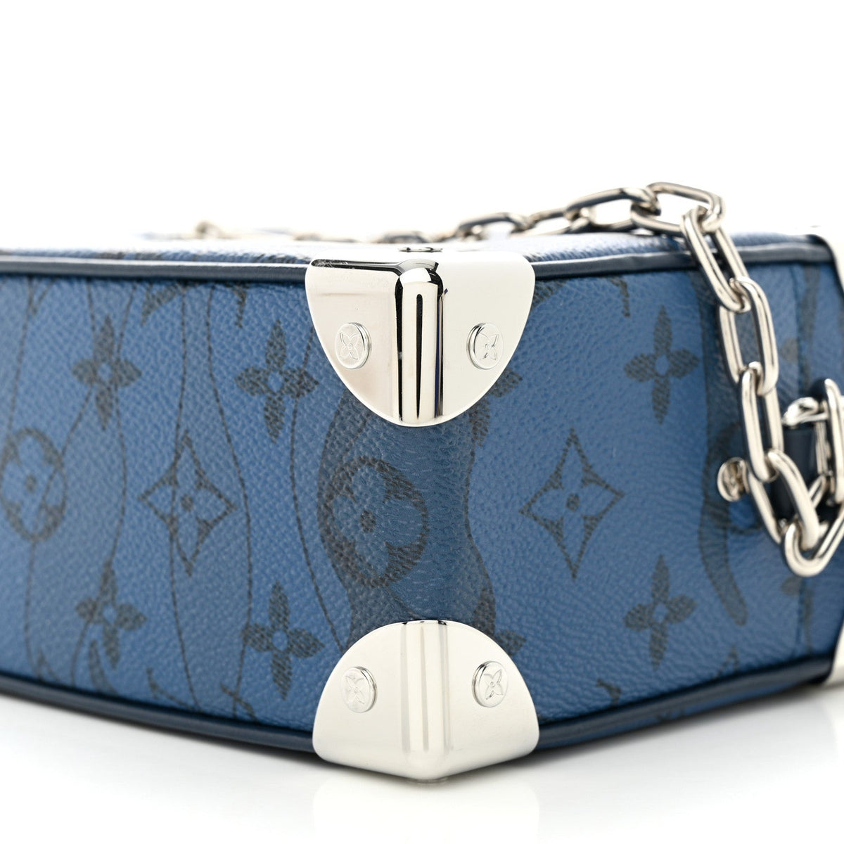 Louis Vuitton Mini Soft Trunk Shoulder Bag - Abyss Blue