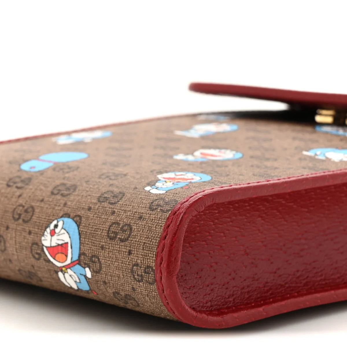 Gucci X Doraemon GG Supreme Crossbody Bag – Brown