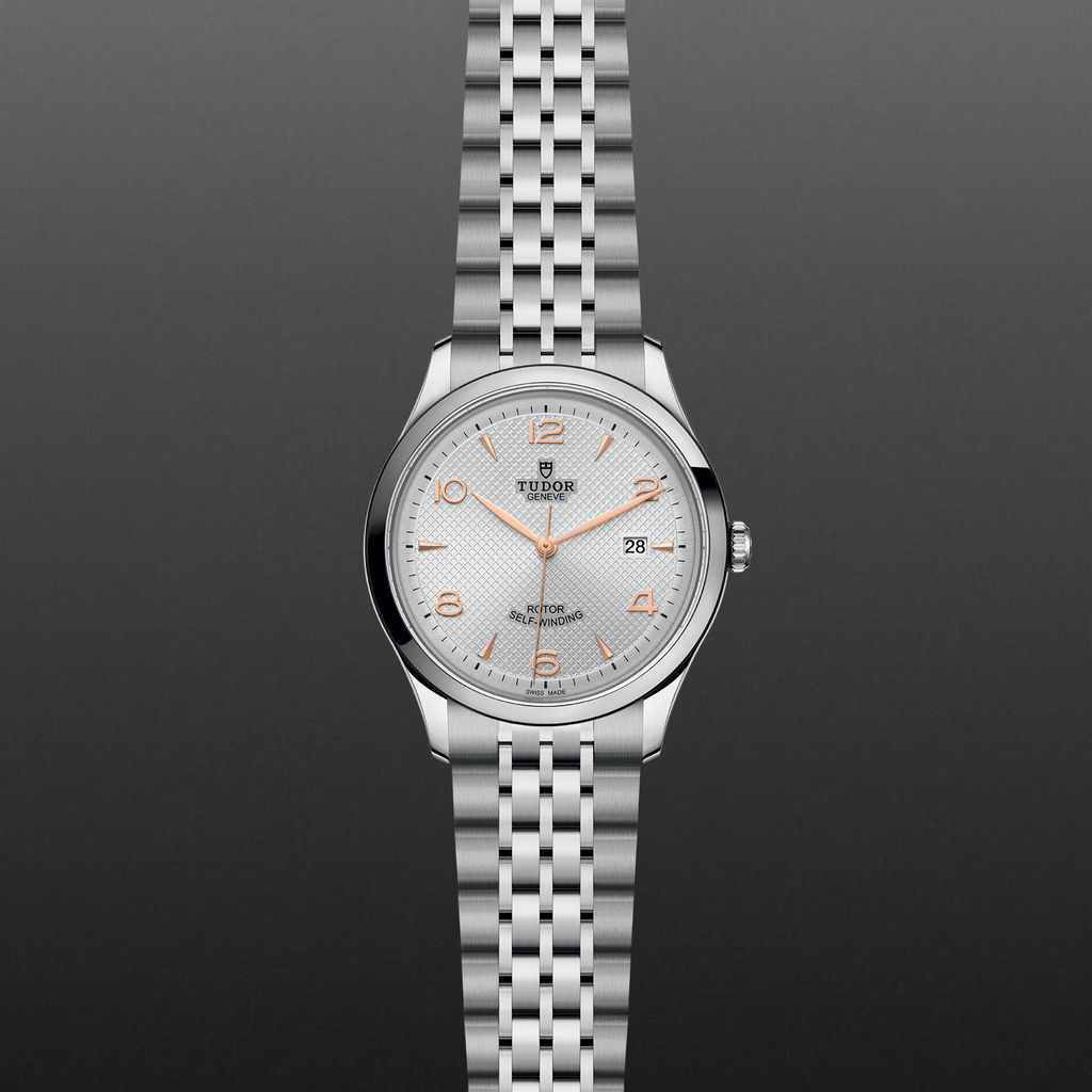 Tudor 1926 Automatic Silver Dial Silver Steel Strap Watch for Men - M91650-0001