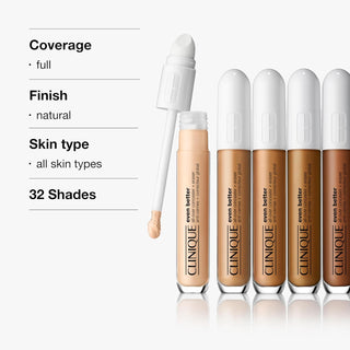 Clinique Even Better All-Over Full Coverage Concealer & Eraser - WN 100 Deep Honey