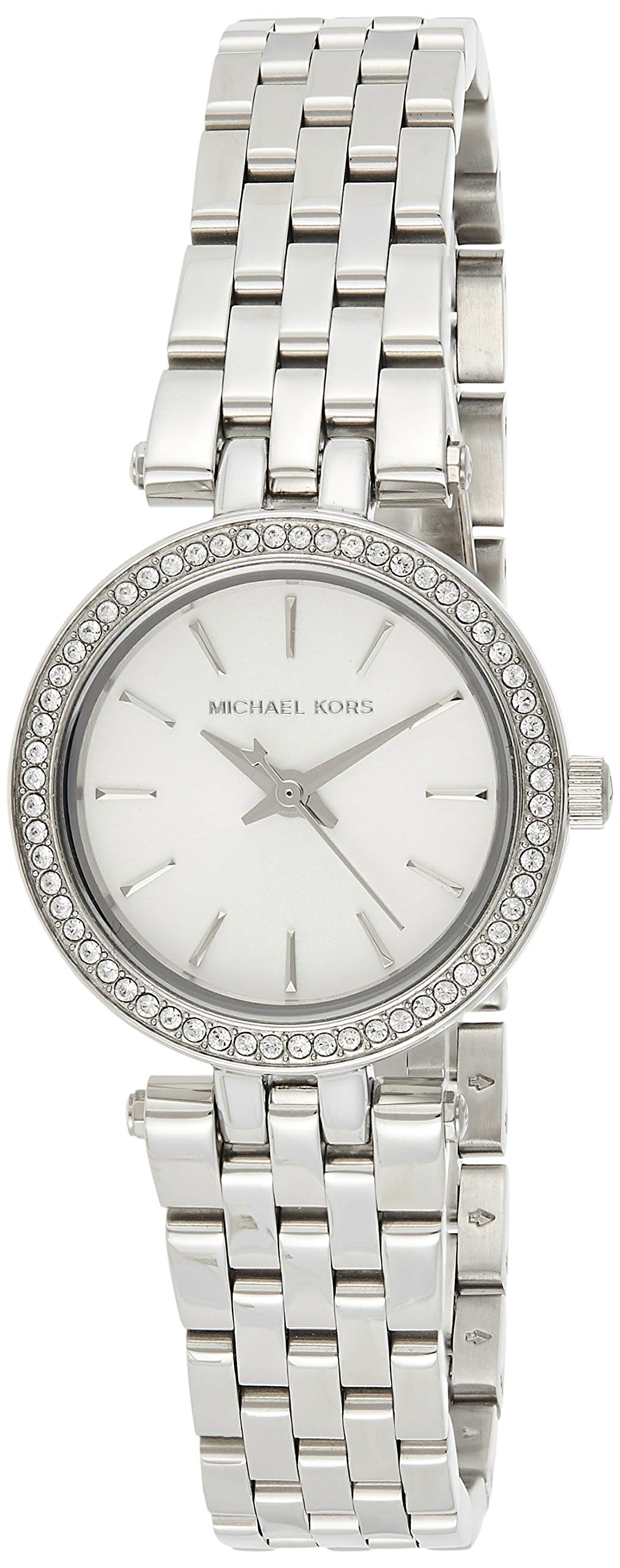Michael Kors Darci Silver Dial Silver Steel Strap Watch for Women - MK3294