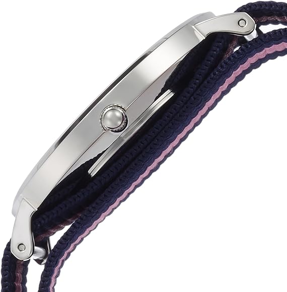 Daniel Wellington Classic Winchester White Dial Two Tone Nylon Strap Watch For Women - DW00100049