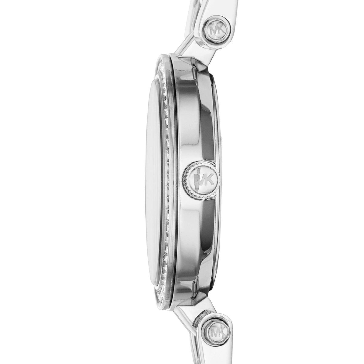 Michael Kors Darci Silver Dial Silver Steel Strap Watch for Women - MK3294