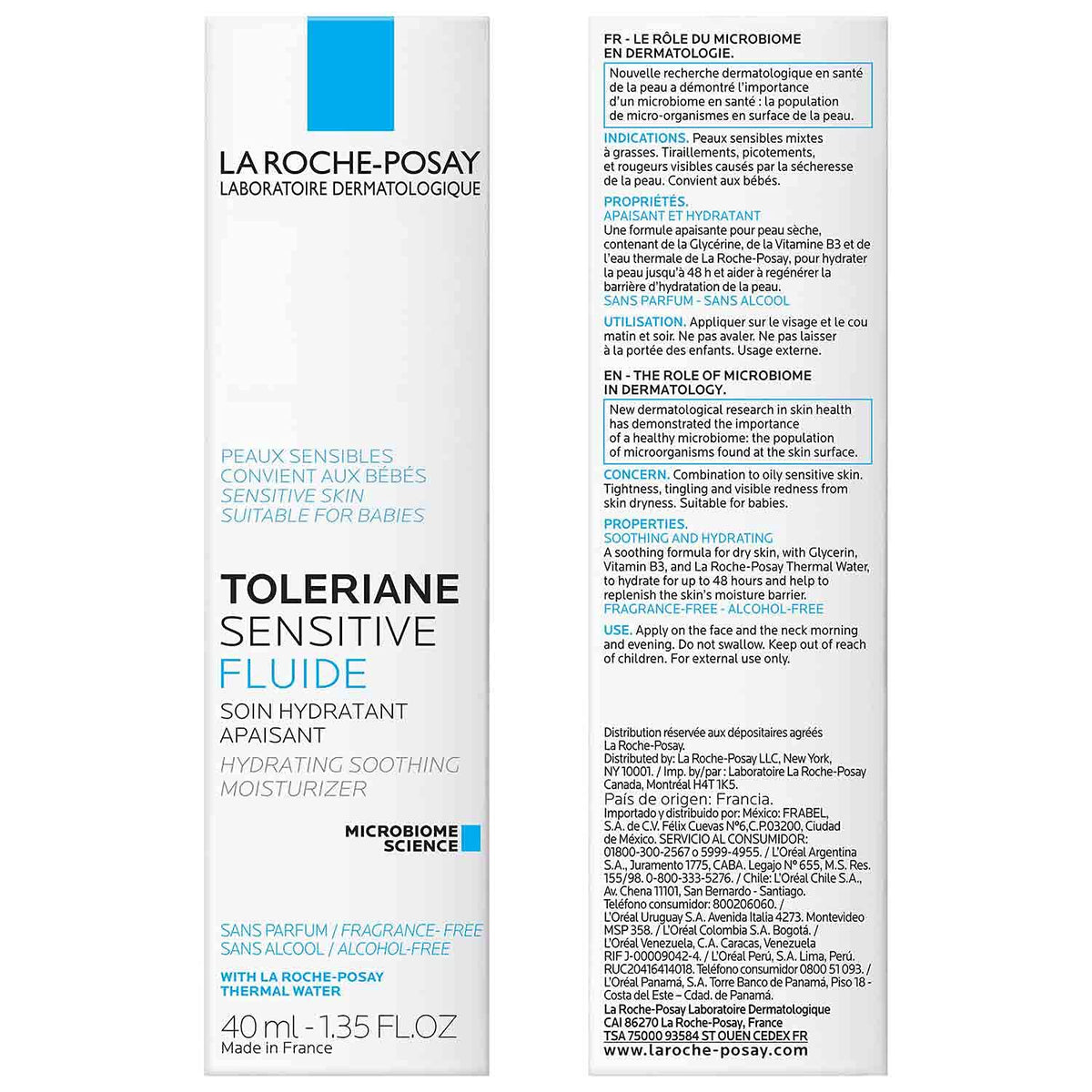 La Roche Posay Toleriane Sensitive Cream Hydrating Moisturizer