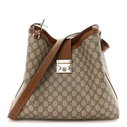 Gucci Padlock Large Shoulder Bag – Beige