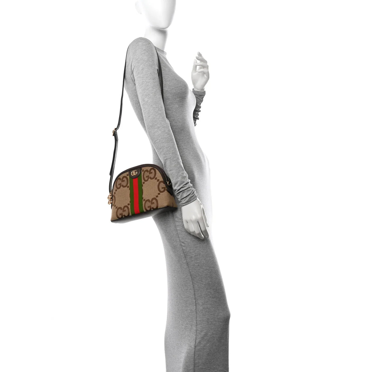 Gucci Ophidia Small Shoulder Bag - Ebony