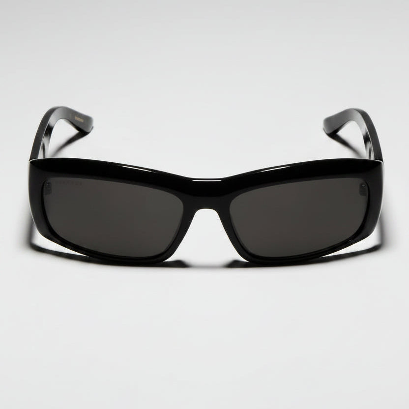 Gucci Men Rectangular Frame Black Sunglasses