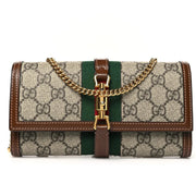 Gucci Jackie 1961 Small Chain Wallet – Beige