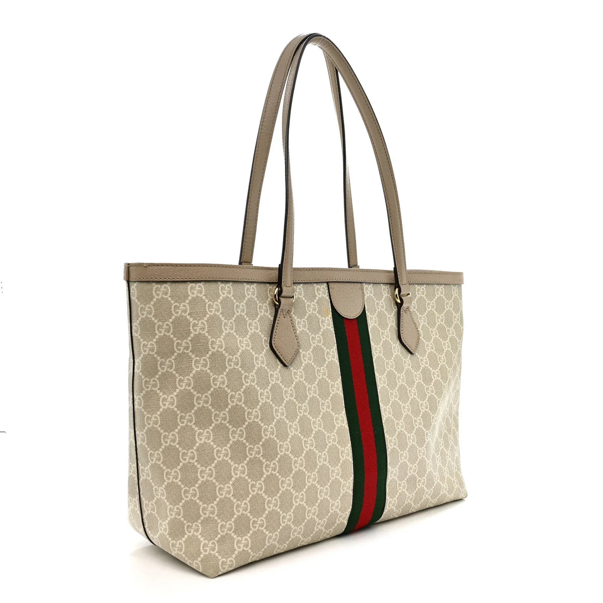 Gucci Ophidia Large Tote Bag – Beige